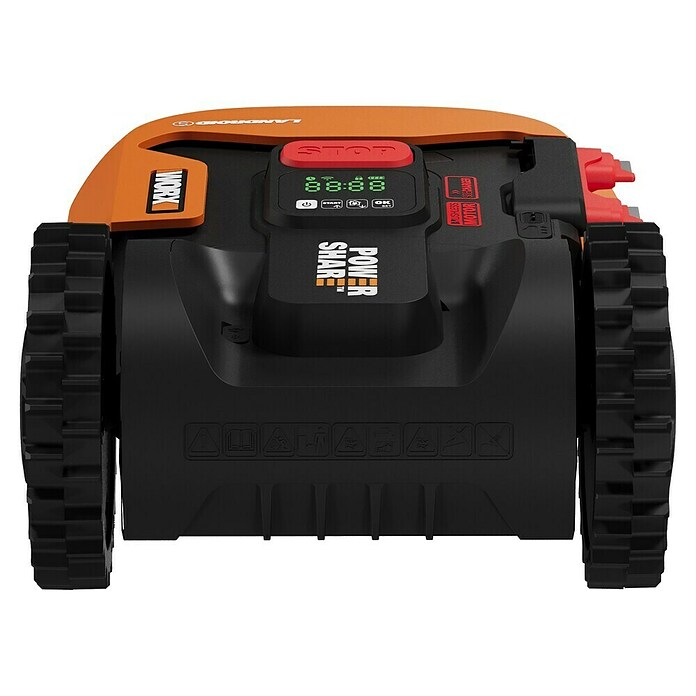 Worx PowerShare 20V Mähroboter Landroid S400 (400 m², Schnittbreite: 18 cm, Induktionsgestützte Navigation, Begrenzungskabel) | BAUHAUS