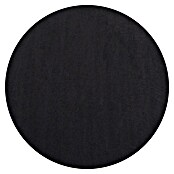 Kurzflorteppich Sky (Schwarz, Durchmesser: 160 cm, 100 % Polyester) | BAUHAUS