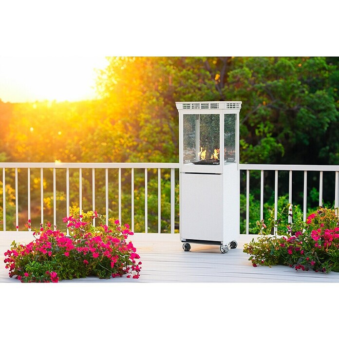 Nora Flames Estufa de exterior Aspro (8 kW, Altura: 155 cm) | BAUHAUS