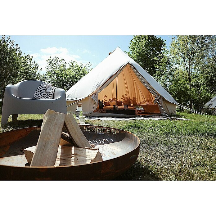 Bonfeu Brasero Bonbowl (Diámetro: 80 cm, Acero Corten) | BAUHAUS