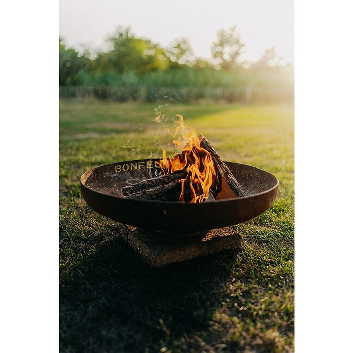 Bonfeu Brasero Bonbowl (Diámetro: 80 cm, Acero Corten) | BAUHAUS