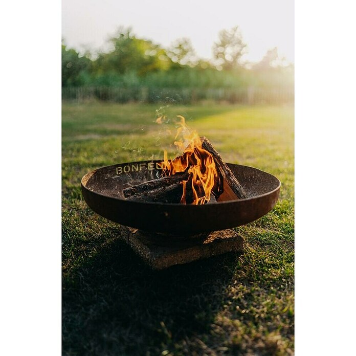 Bonfeu Brasero Bonbowl (Diámetro: 100 cm, Acero Corten) | BAUHAUS