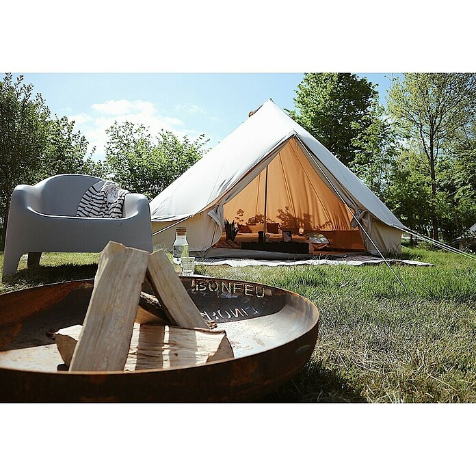 Bonfeu Brasero Bonbowl (Diámetro: 100 cm, Acero Corten) | BAUHAUS