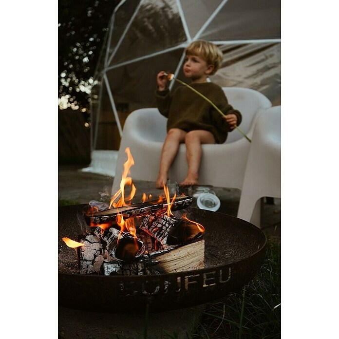 Bonfeu Brasero Bonbowl (Diámetro: 150 cm, Acero Corten) | BAUHAUS