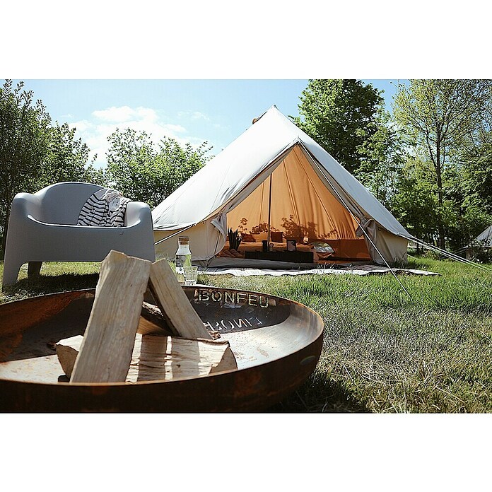Bonfeu Brasero Bonbowl (Diámetro: 150 cm, Acero Corten) | BAUHAUS