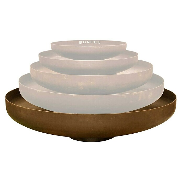 Bonfeu Brasero Bonbowl (Diámetro: 150 cm, Acero Corten) | BAUHAUS