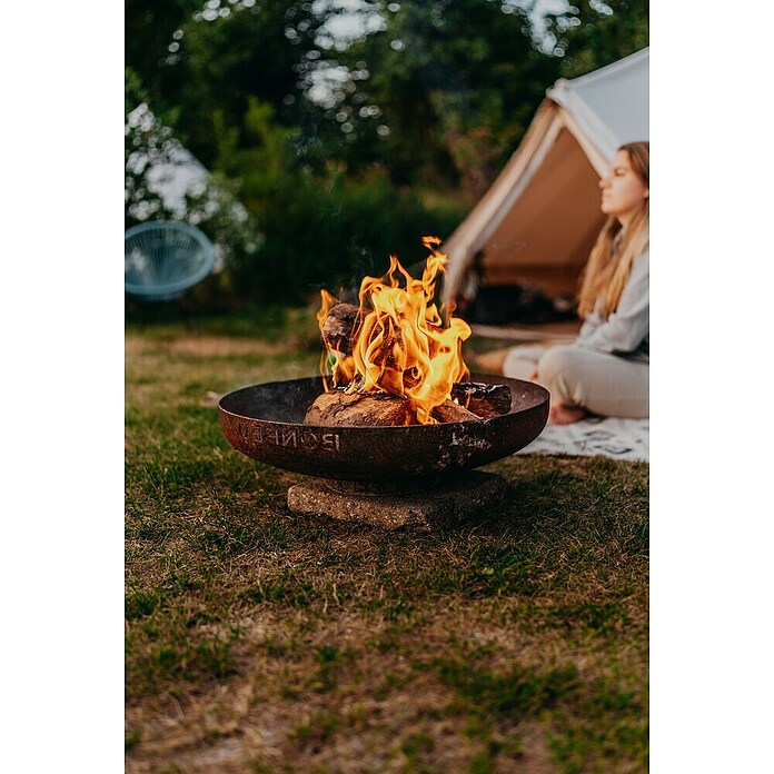 Bonfeu Brasero Bonbowl (Diámetro: 120 cm, Acero Corten) | BAUHAUS