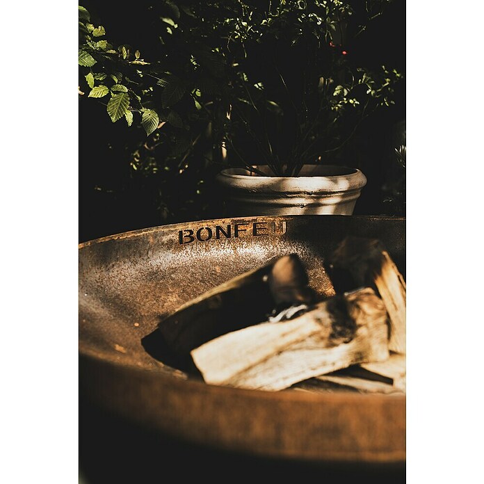 Bonfeu Brasero Bonbowl (Diámetro: 120 cm, Acero Corten) | BAUHAUS