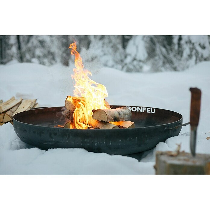 Bonfeu Brasero Bonbowl Plus (Diámetro: 60 cm, Acero Corten) | BAUHAUS