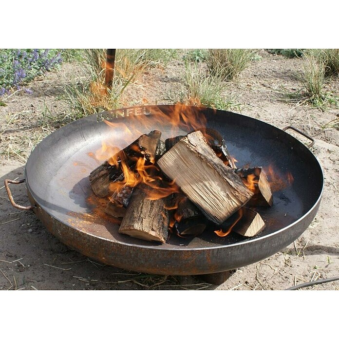 Bonfeu Brasero Bonbowl Plus (Diámetro: 60 cm, Acero Corten) | BAUHAUS