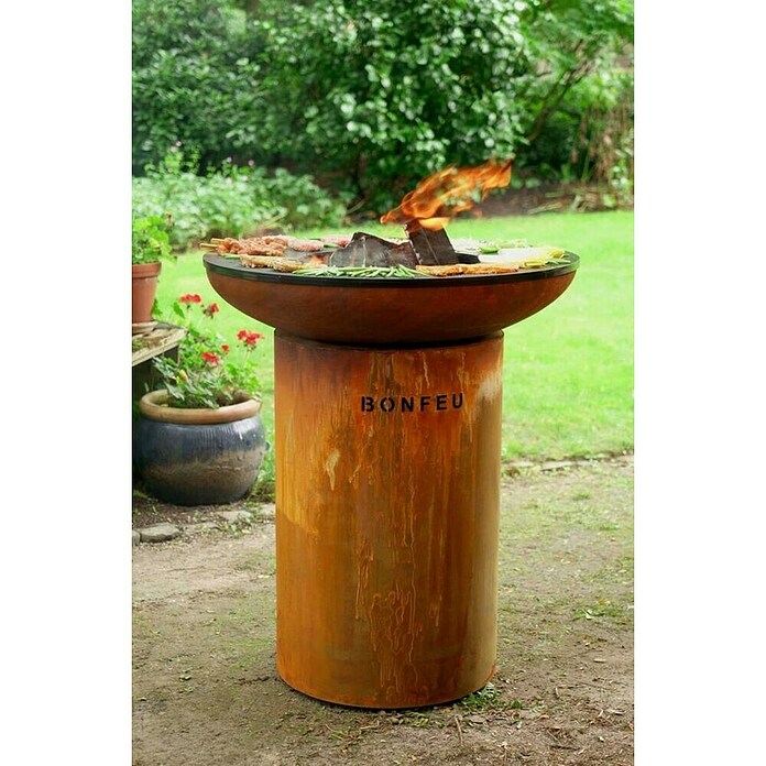 Bonfeu Brasero Bonbiza (Diámetro: 80 cm, Acero Corten) | BAUHAUS
