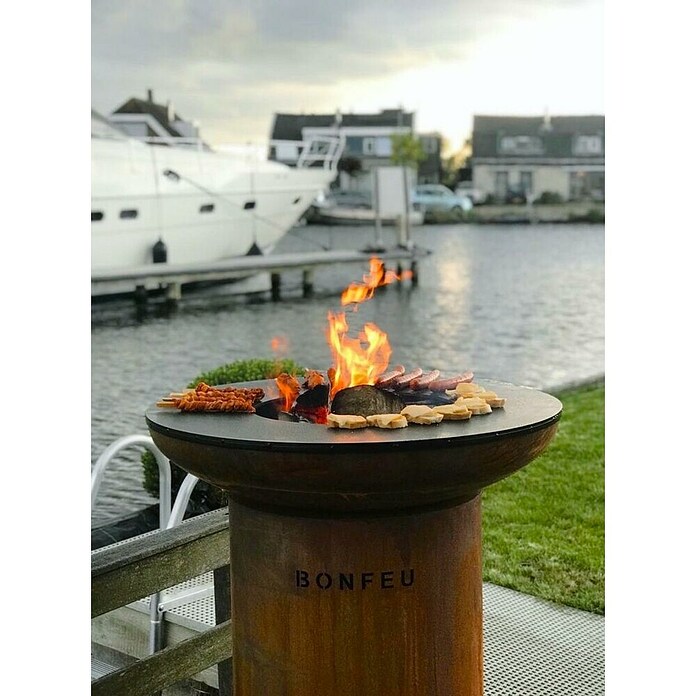 Bonfeu Brasero Bonbiza (Diámetro: 80 cm, Acero Corten) | BAUHAUS