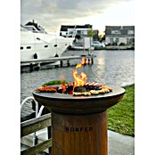 Bonfeu Brasero Bonbiza (Diámetro: 80 cm, Acero Corten) | BAUHAUS