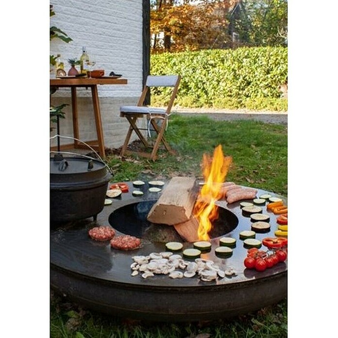 Bonfeu Brasero Bonfeu Plus (Diámetro: 80 cm, Acero Corten) | BAUHAUS