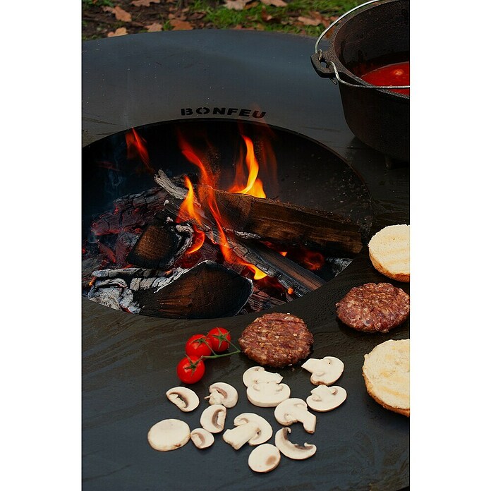 Bonfeu Brasero Bonfeu Plus (Diámetro: 80 cm, Acero Corten) | BAUHAUS