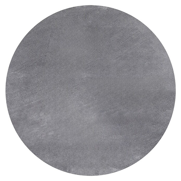 Kurzflorteppich Sky (Grau, Durchmesser: 120 cm, 100 % Polyester) | BAUHAUS