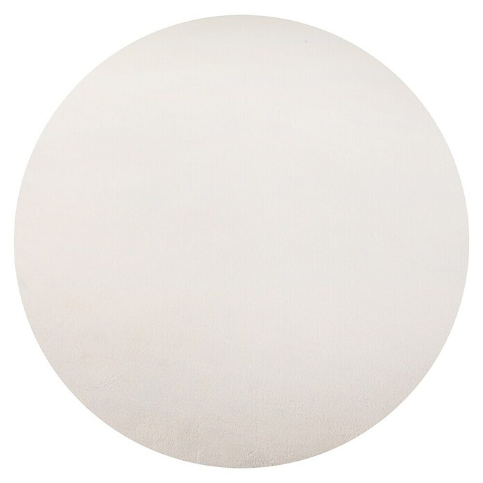 Kurzflorteppich Sky (Creme, Durchmesser: 200 cm, 100 % Polyester) | BAUHAUS