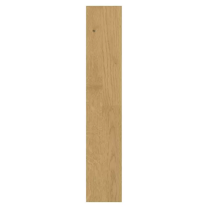 Parador Parkettmuster Basic 11.5 Rustikal Eiche Malbec leicht geweißt - 200 x 185 x 11,5 mm, Schiffsboden - Heller Eichenholzboden mit natürlicher Maserung und kleinem Ast.
