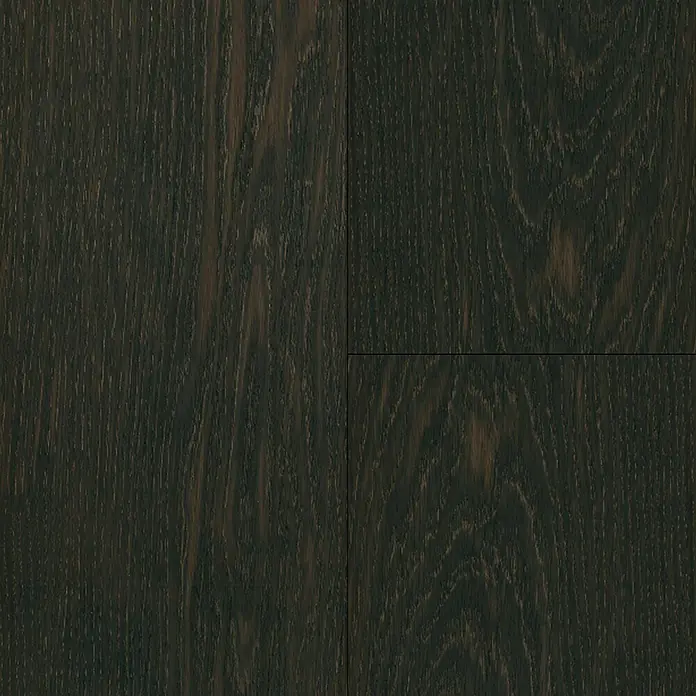 Parador Parkettmuster Classic 3060 Natur Eiche Pinot schwarz - 200 x 185 x 13 mm, Landhausdiele - Dunkler Holzbodenbelag mit Maserung, ideal für ein elegantes Interieur. Die dunkle Farbe sorgt für Wärme und Stil im Raum.\n