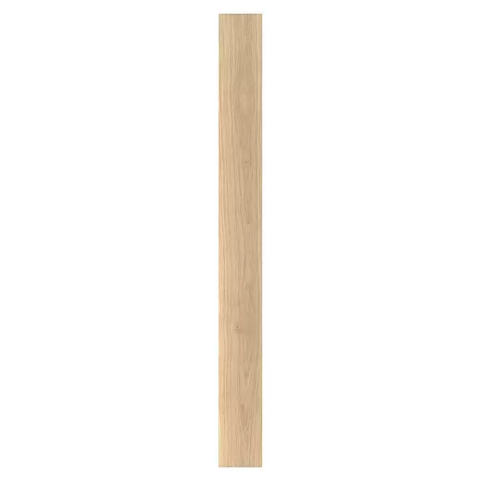 Parador Parkettmuster Classic 3060 Living Eiche II - 200 x 185 x 13 mm, Landhausdiele - Helles Holzpaneel mit natürlicher, vertikaler Maserung.