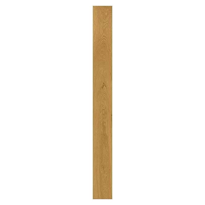 Parador Parkettmuster Classic 3060 Living Plus Eiche Soave - 200 x 185 x 13 mm, Landhausdiele - Hellbraunes Holzbrett mit natürlicher Maserung und feinen Ästen, ideal für Boden oder Wandverkleidung.