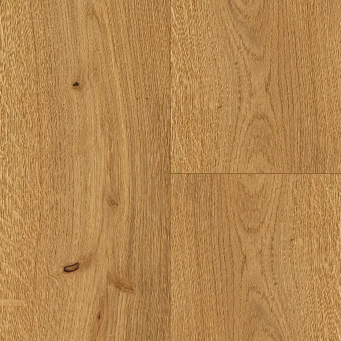 Parador Parkettmuster Classic 3060 Rustikal Eiche - 200 x 185 x 13 mm, Landhausdiele - Detailaufnahme von hellem Eichenparkett mit natürlicher Maserung. Robustes und stilvolles Laminat für ein gemütliches Zuhause.