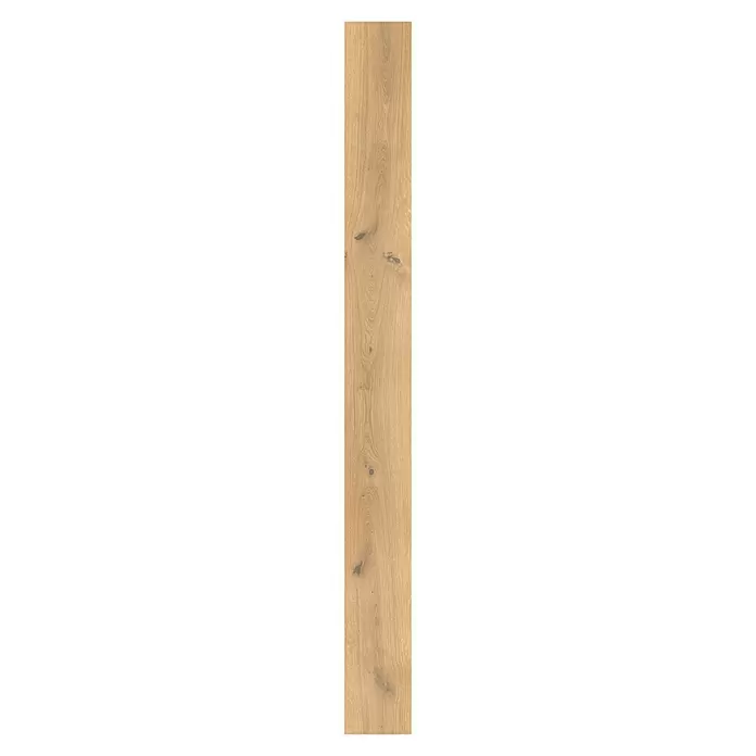 Parador Parkettmuster Classic 3060 Rustikal Eiche Pure - 200 x 185 x 13 mm, Landhausdiele - Hellbraune Holzdiele mit natürlicher Maserung und dunklen Ästen.