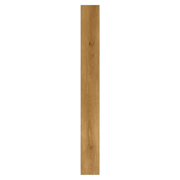 Parador Parkettmuster Classic 3060 Natur Eiche II - 200 x 185 x 13 mm, Landhausdiele - Hellbraune Holzdiele mit natürlicher Maserung und sichtbaren Ästen.