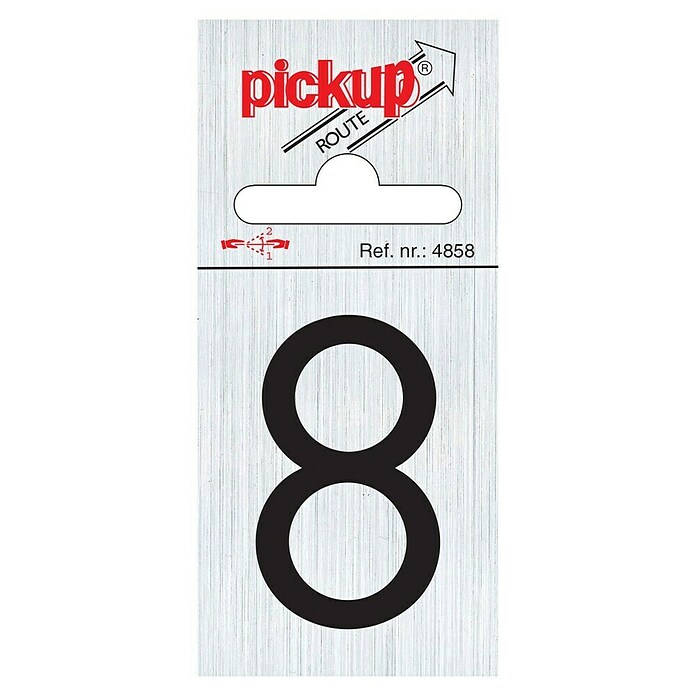 Pickup Aufkleber (Motiv: 8, L x B: 6 x 4,4 cm)