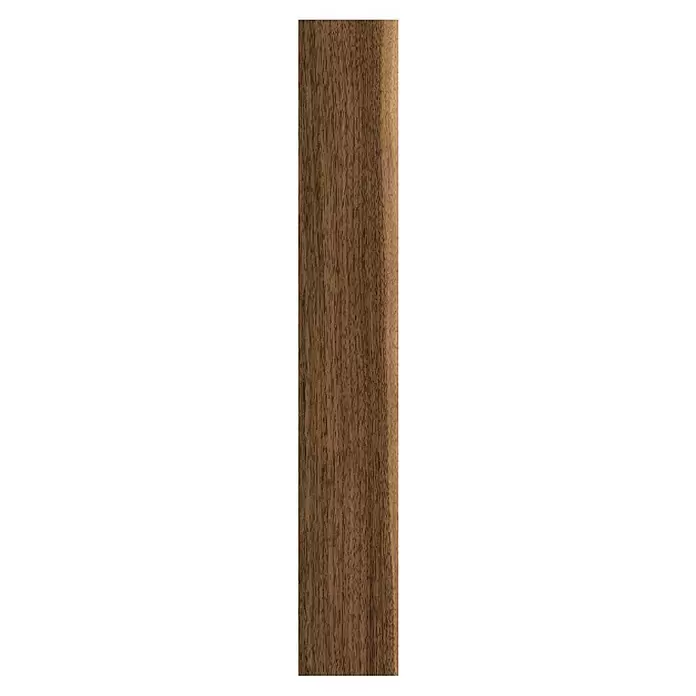 Parador Parkettmuster Classic 3060 Natur Walnuss - 200 x 185 x 13 mm, Schiffsboden - Braunes Holzbrett mit vertikaler Maserung.