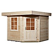 Weka Saunahaus SALO 7,5 kW BioS Gr. 1 (Bioofen, Steuerung Ofen: Extern, L x B x H: 338 x 237 x 338 cm, Natur) | BAUHAUS