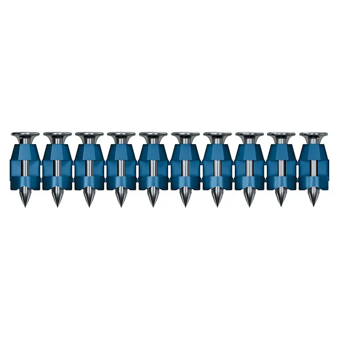 Bosch Professional Clavo para clavadora - Longitud del clavo: 16 mm, Zincado, 1.000 ud. - Cargador de clavos azules, adecuado para pistolas de clavos. Ideal para fijaciones rápidas y eficientes en construcción y artesanía.