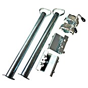 Abstellstütze (Silber, Passend für: Anhänger Tieflader TL-EU3 / TL-EB3) | BAUHAUS