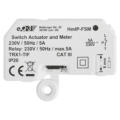 Homematic IP  Funkschalter HmIP-FSM