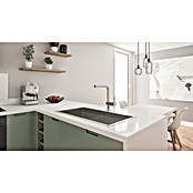 Grohe Spültischarmatur Minta (L-Auslauf, Supersteel, Matt, Anzahl Strahlarten: 2 Stk.) | BAUHAUS