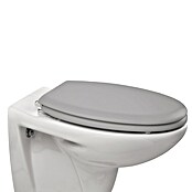 Poseidon WC-Sitz Rio (Mit Absenkautomatik, Holzkern, Manhattangrau)