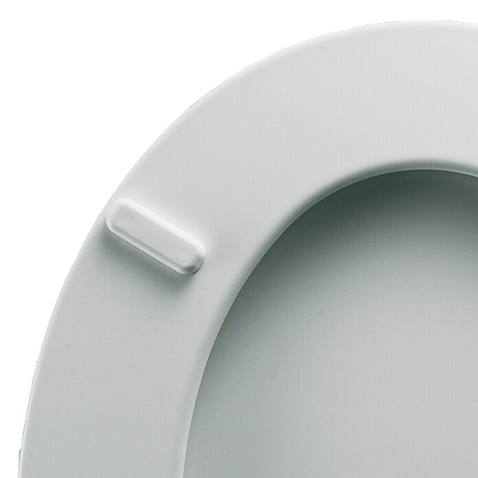 Poseidon Tapa de WC (Blanco, Núcleo de madera)