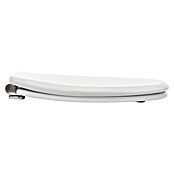 Poseidon Tapa de WC (Blanco, Núcleo de madera, Caída amortiguada)