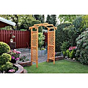 Promadino Rosenbogen Diana (132 x 70 x 209 cm, Braun, Holz) BAUHAUS