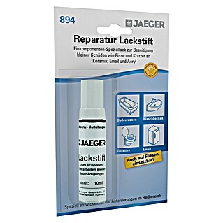 Reparatur-Lackstift (Geeignet für: Keramik, 10 ml, Weiß)