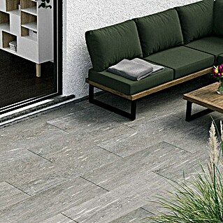 Esterno 20 T by Palazzo Terrassenfliese Davos (40 x 120 x 2 cm, Greige, Matt)