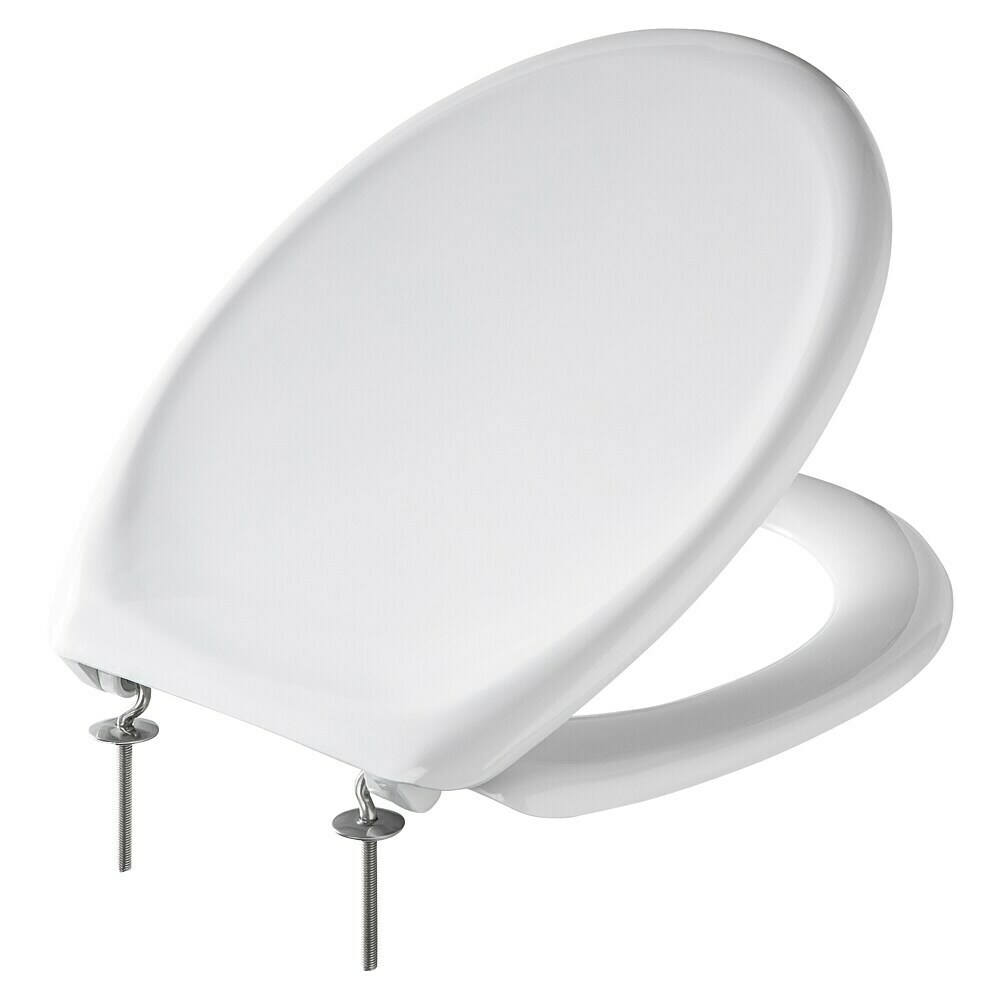 Poseidon WC-Sitz Frankfurt - Duroplast, Wei, Ohne Absenkautomatik online  kaufen bei BAUHAUS