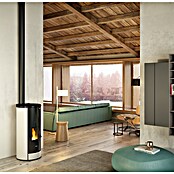 FreePoint Estufa de pellets Breeze Wifi (8,67 kW, Volumen de calefacción: 58 m³ - 218 m³, Blanca) | BAUHAUS