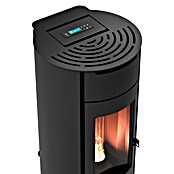 FreePoint Estufa de pellets Eos Wifi (Volumen de calefacción: 92 m³ - 238 m³, 0,7 kg/h - 2 kg/h, Negro) | BAUHAUS