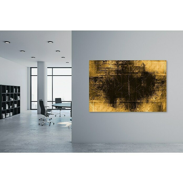 Leinwandbild Akustikbild (Golden Rust, B x H: 120 x 80 cm) | BAUHAUS