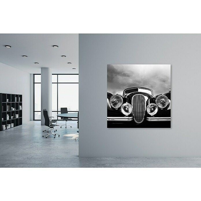 Leinwandbild Akustikbild (Old Car, B x H: 100 x 100 cm) | BAUHAUS