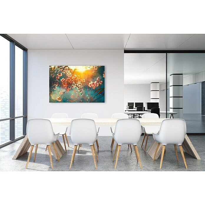 Leinwandbild Akustikbild (Cherry Blossom, B x H: 90 x 60 cm) | BAUHAUS