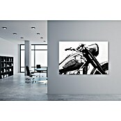 Leinwandbild Akustikbild (Motorrad, B x H: 150 x 150 cm) | BAUHAUS