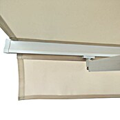 Toldo de brazos articulados Living (Blanco, Ancho: 4 m, Caída: 3 m) | BAUHAUS