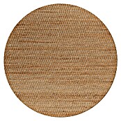 Juteteppich Nature 501 (Naturbraun, Durchmesser: 100 cm, 100 % Jute) | BAUHAUS